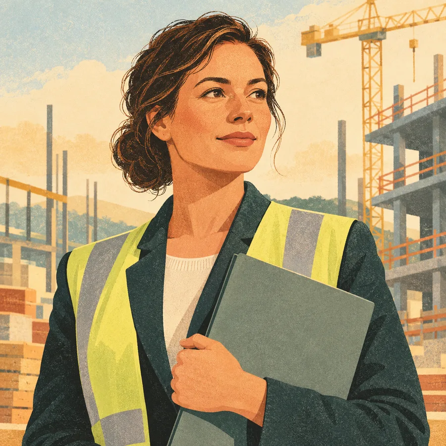 Portrait of a project manager