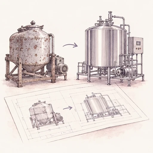 Dairy Modernization Roadmap service illustration