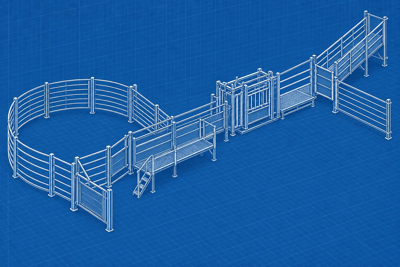 Animal Handling System Design service illustration