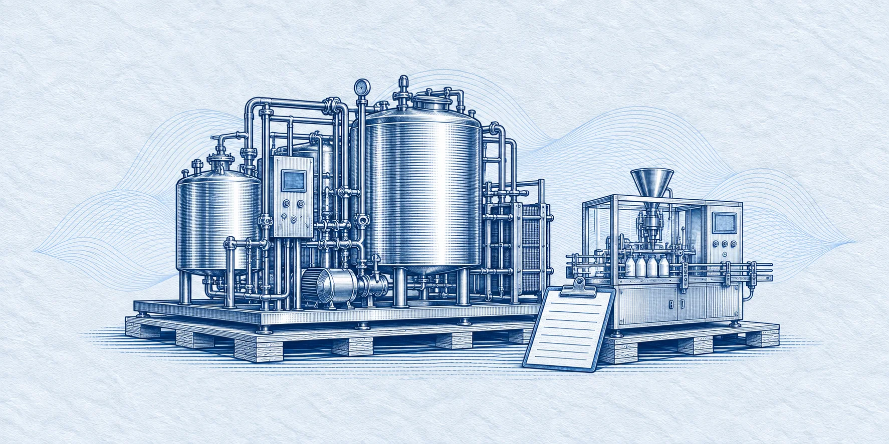 Banknote engraving of supplier-financed processing assets and vendor-backed packaging assets