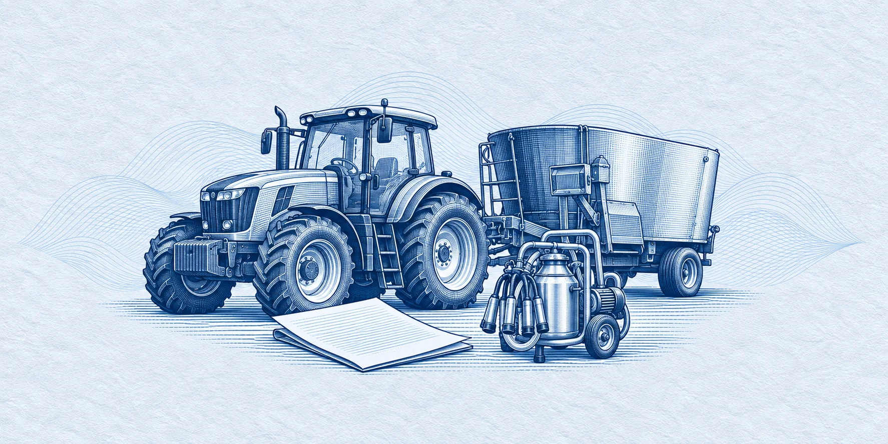 Banknote engraving of eligible farm equipment and multi-domain equipment packages