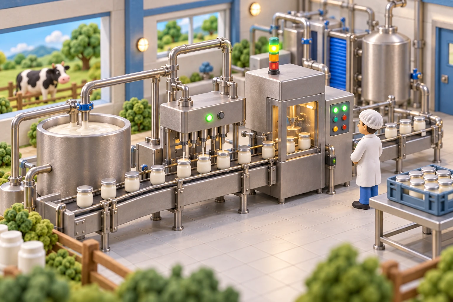 Integrate, Commission & Start Production implementation work
