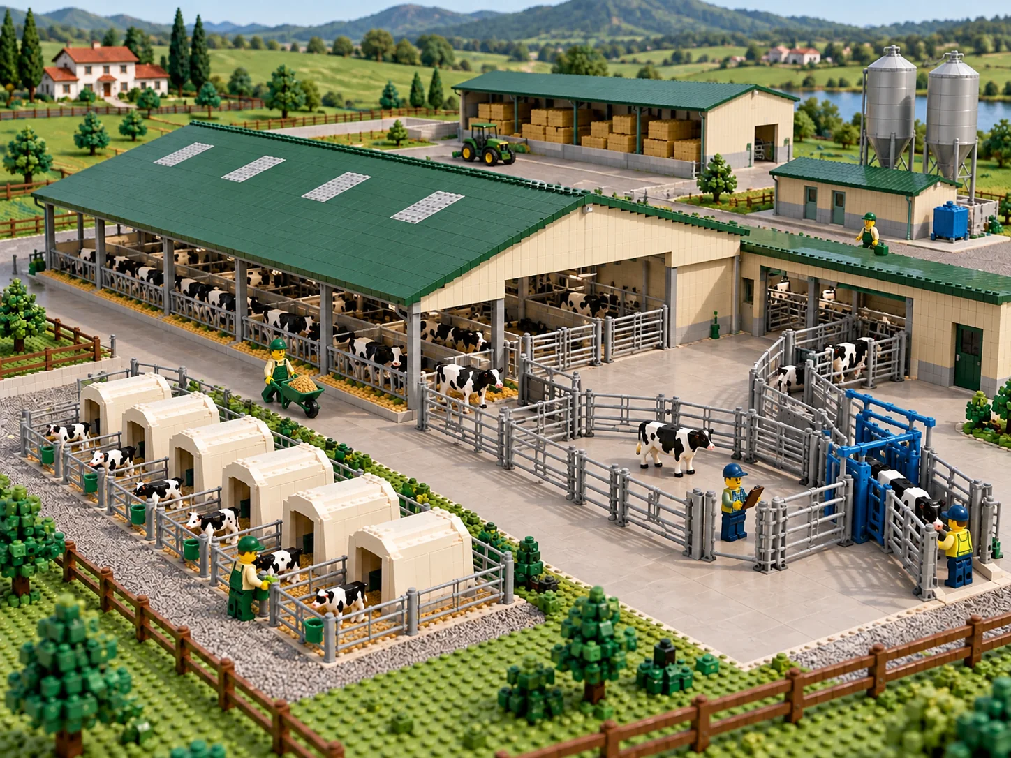 Herd Housing & Handling Infrastructure supply illustration