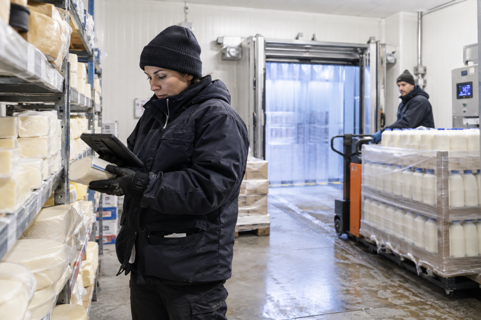 Managed Cold Storage service illustration