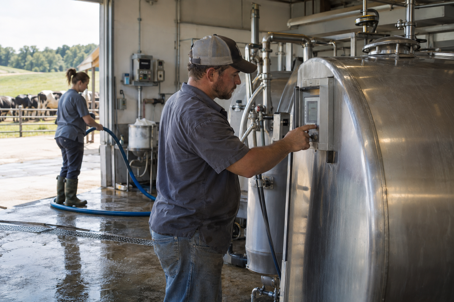 Managed Milk Cooling operating environment