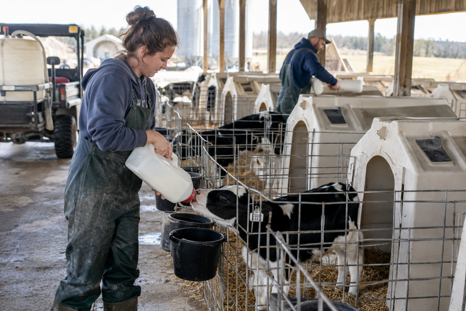 Managed Calf Feeding Service operating environment