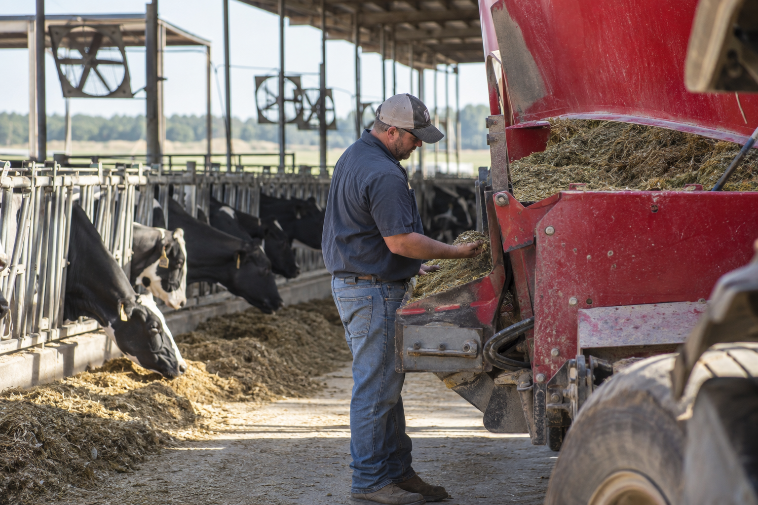 Managed Feed Center operating environment